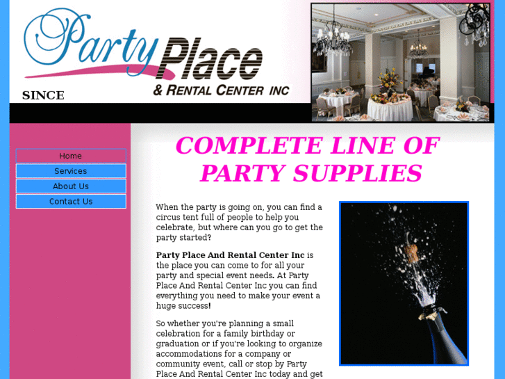 www.partyplaceandrentalcenter.com