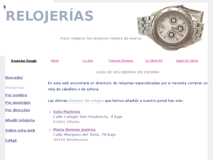 www.relojerias.com.es