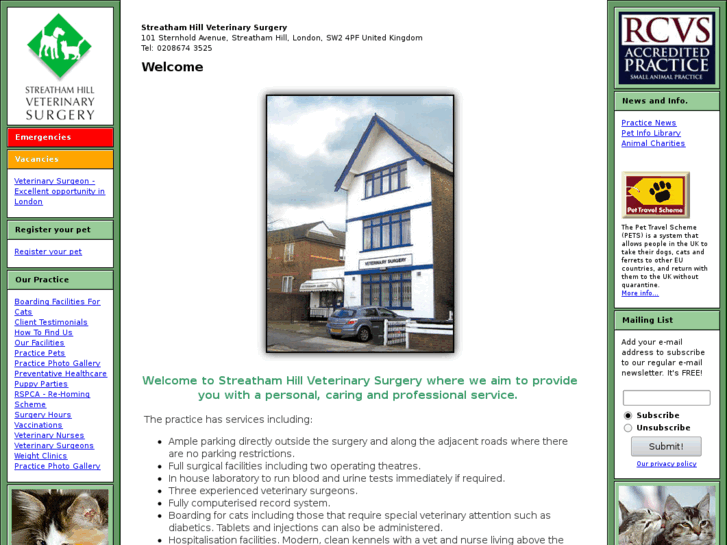 www.streathamhillvets.co.uk