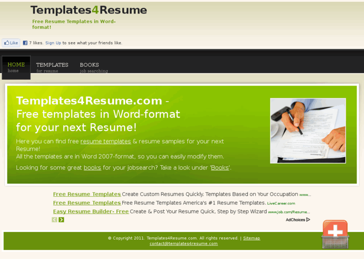 www.templates4resume.com