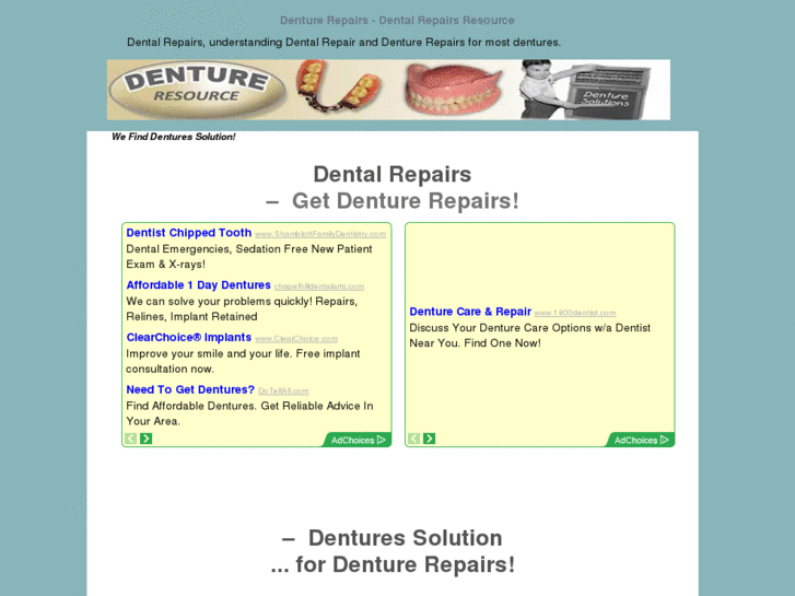 www.denturerepair.org