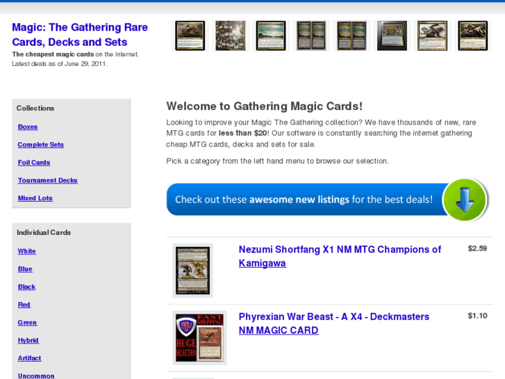 www.gatheringmagiccards.com