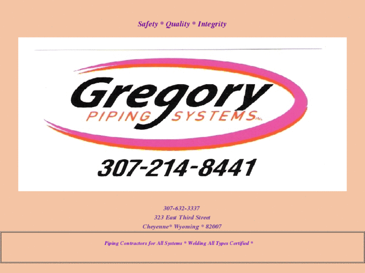 www.gregorypipingsystems.com