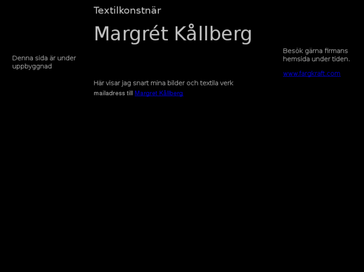 www.margretkallberg.com