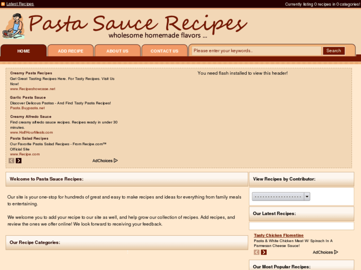 www.pastasaucerecipes.net