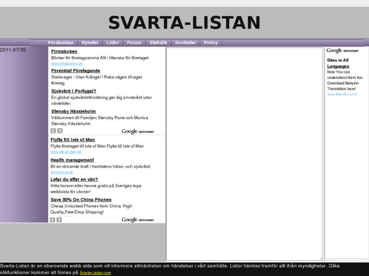 www.svarta-listan.com