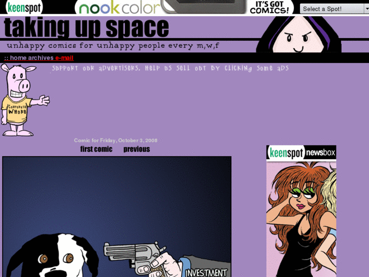 www.takingupspacecomic.com