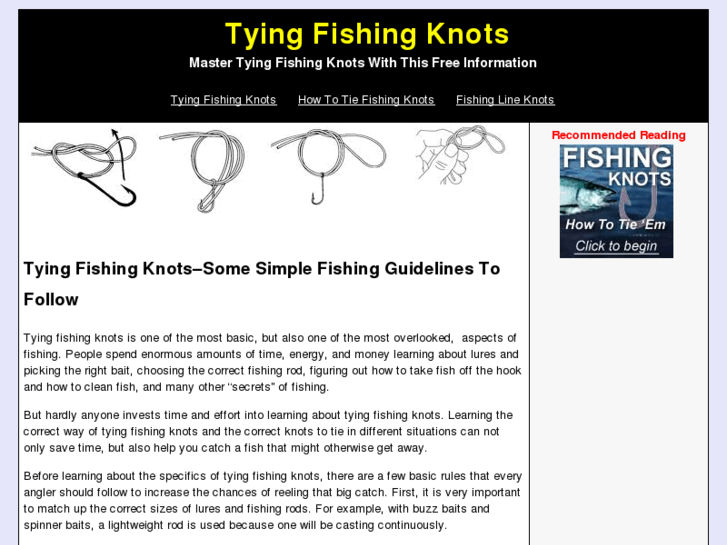 www.tyingfishingknots.net