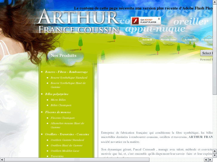 www.arthur-fibre-coussin.com