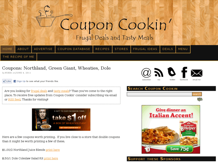 www.couponcookin.com