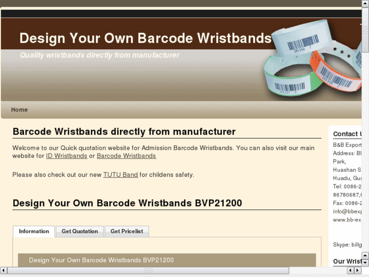 www.design-barcode-wristbands.info