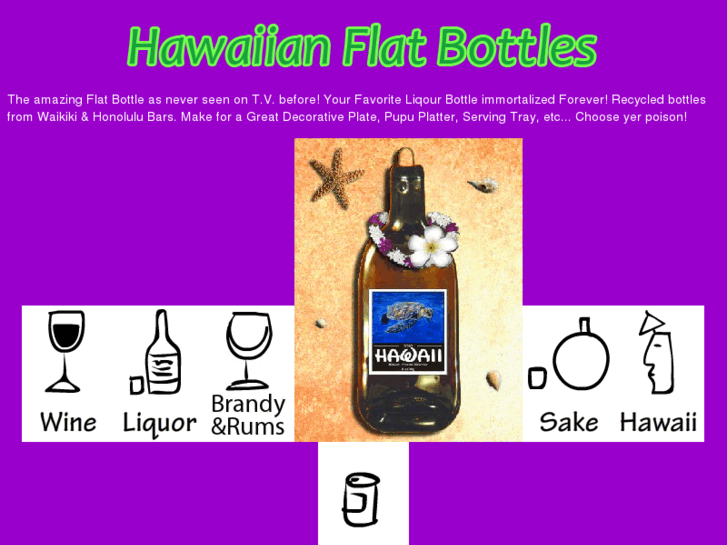 www.hawaiianflatbottles.com