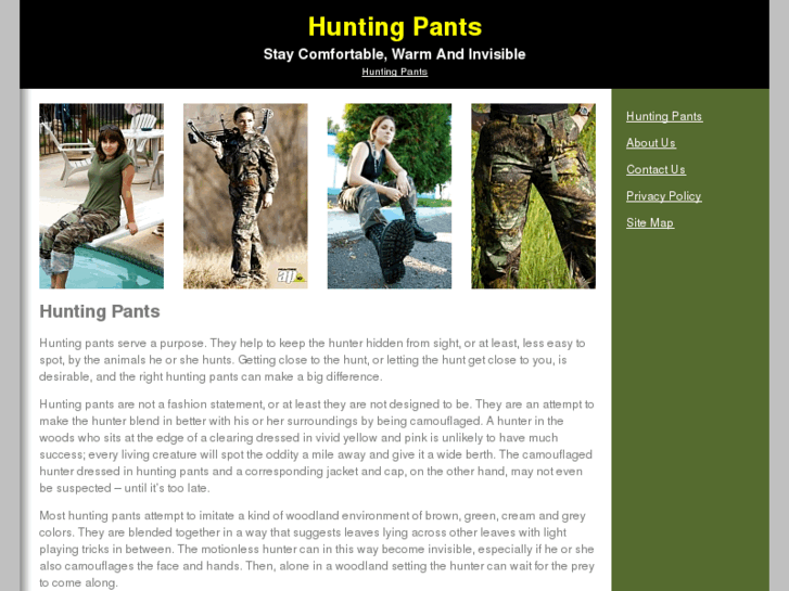 www.huntingpants.org