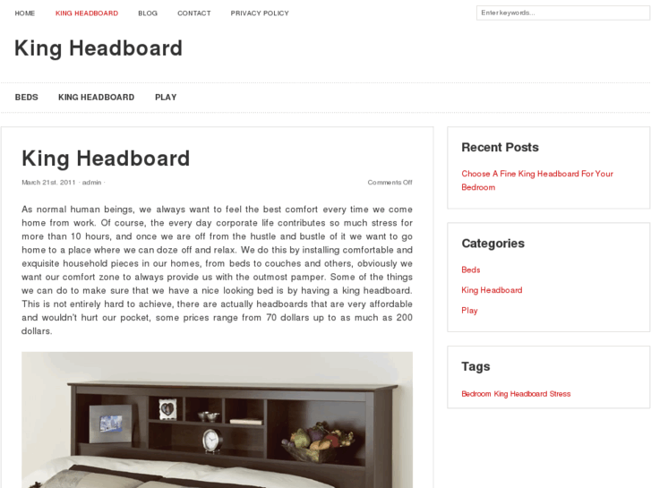 www.kingheadboard.org