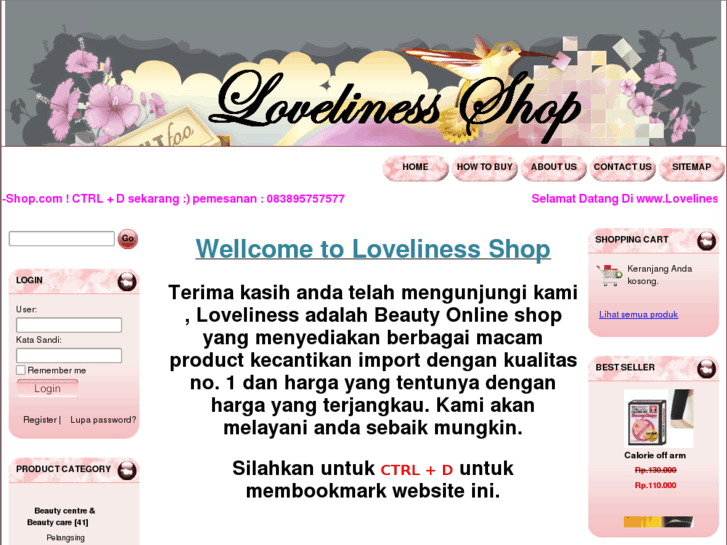 www.loveliness-shop.com