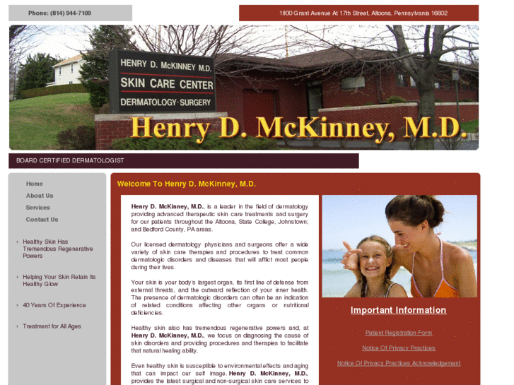 www.mckinneyskincare.com