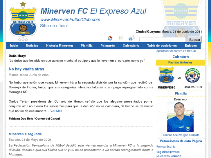 www.minervenfutbolclub.com