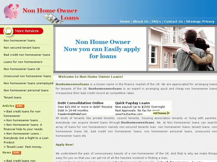 www.nonhomeownerloans.me.uk