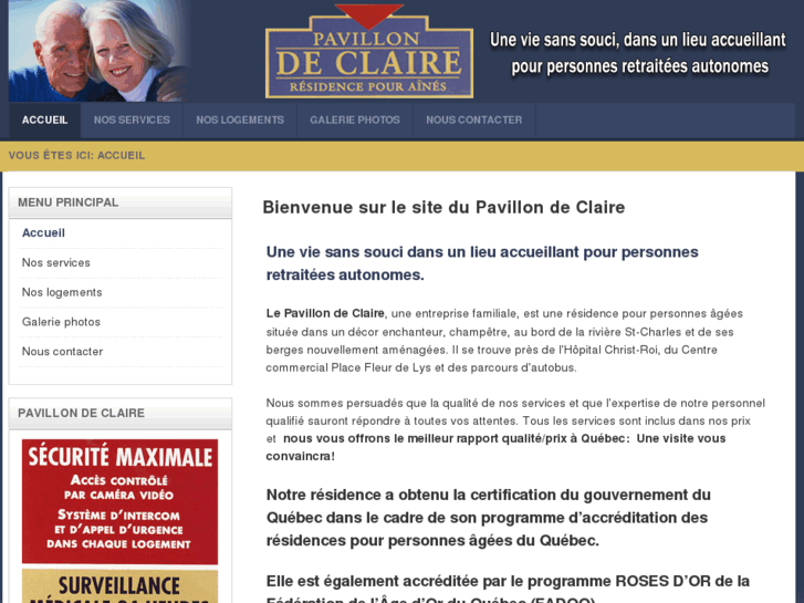 www.pavillondeclaire.com