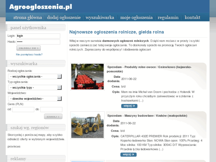 www.agroogloszenia.pl