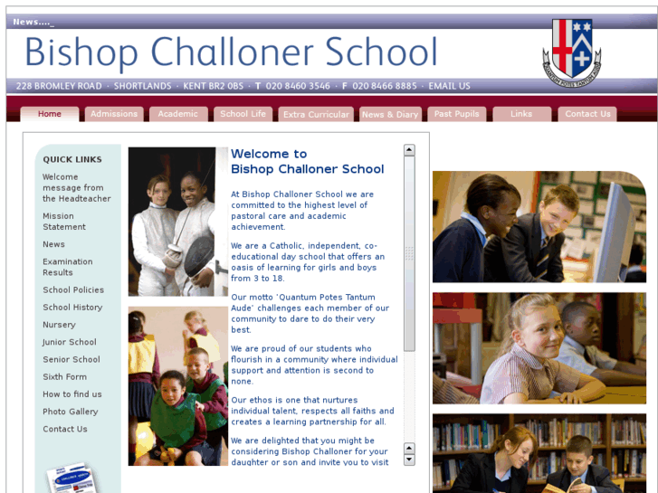 www.bishopchallonerschool.com