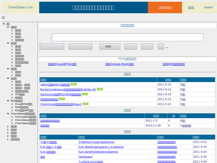 www.chemdatas.com