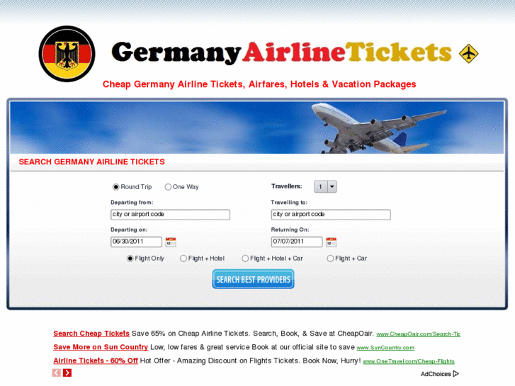 www.germanyairlinetickets.com