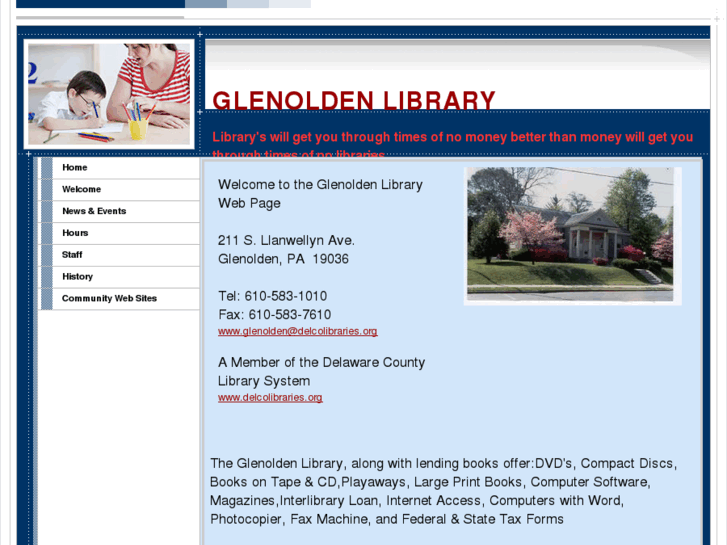 www.glenoldenlibrary.org