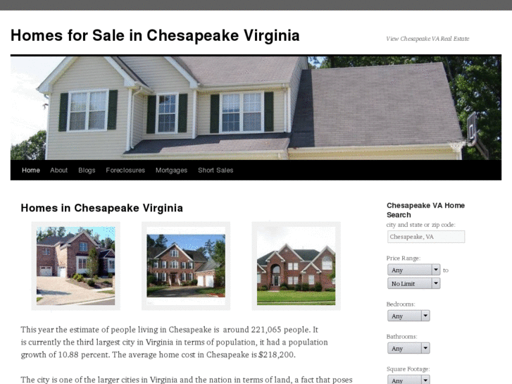 www.homesforsaleinchesapeake.com