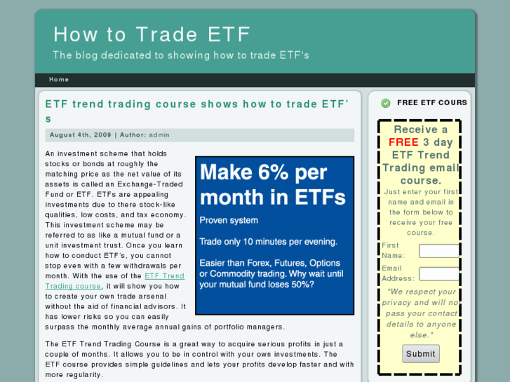 www.howtotradeetf.info