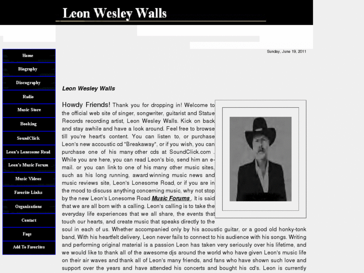 www.leonwesleywalls.com