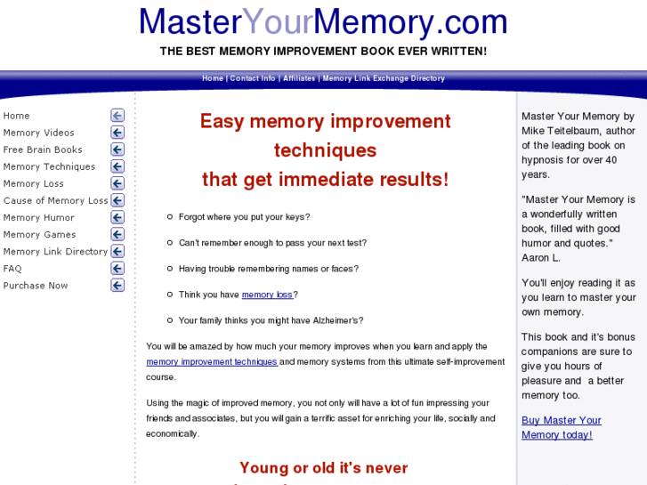 www.masteryourmemory.com