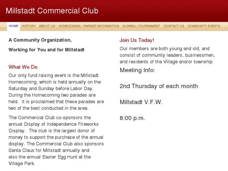 www.millstadtcommercialclub.org