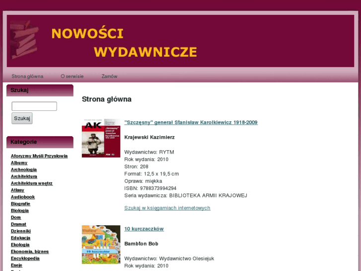 www.nowosci-wydawnicze.pl