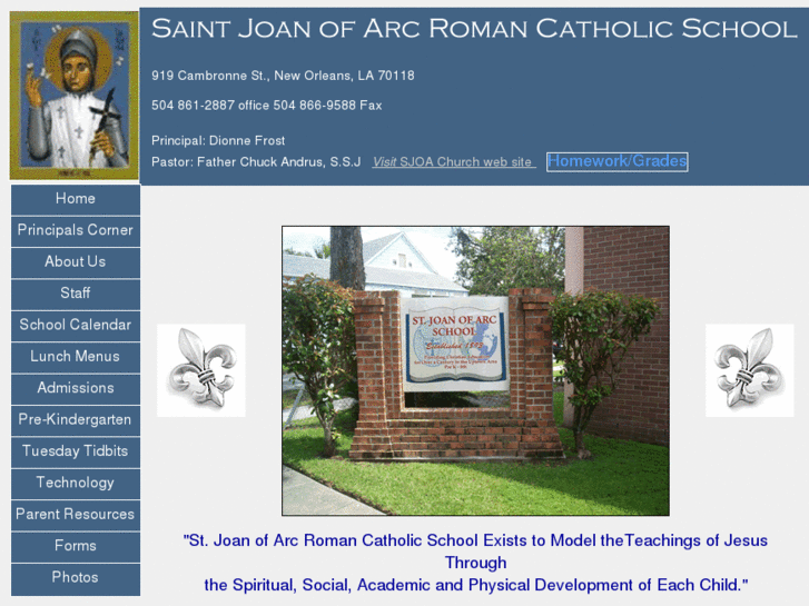 www.stjoanofarcnoschool.com