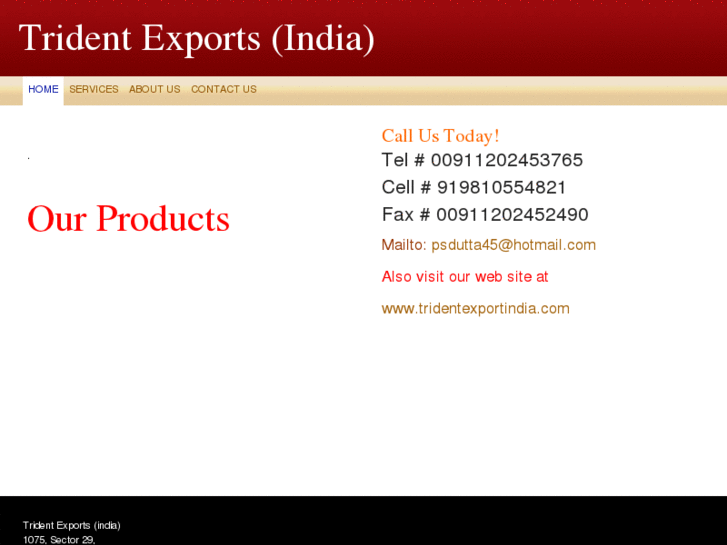 www.tridentexportsindia.com