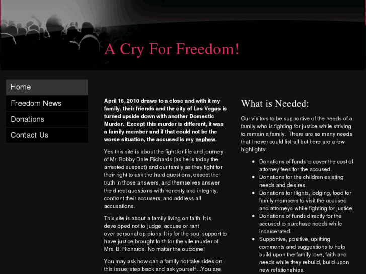 www.acryforfreedom.com