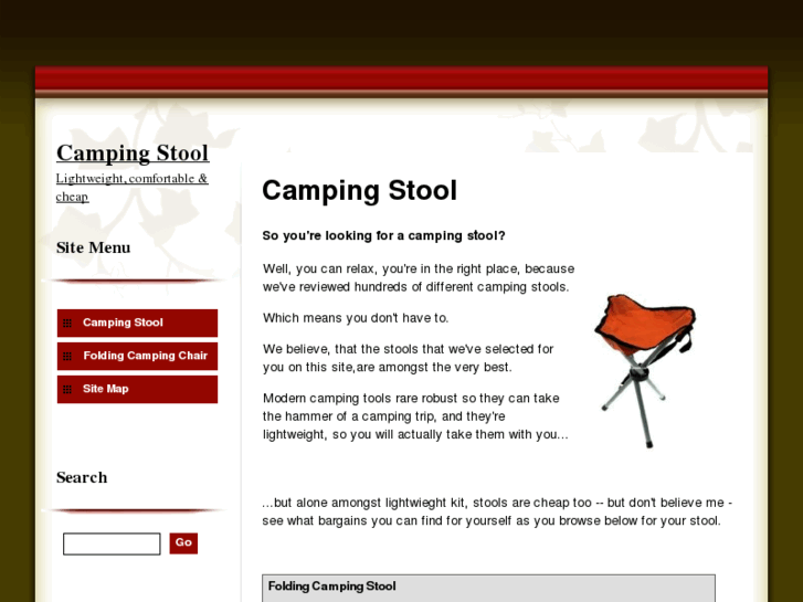 www.campingstool.co.uk