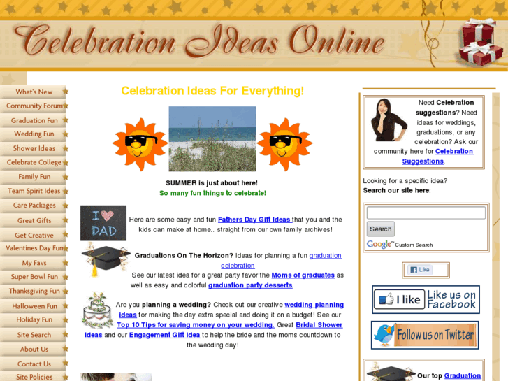 www.celebrationideasonline.com