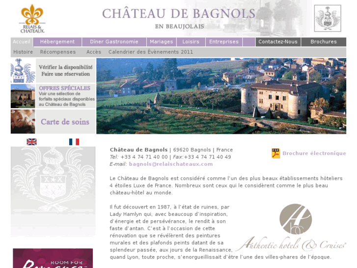 www.chateaudebagnols.fr