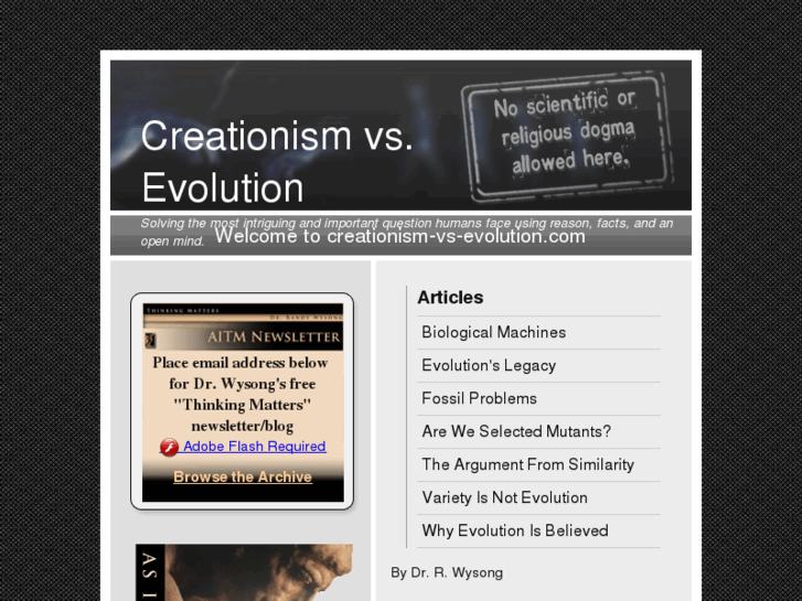 www.creationism-vs-evolution.com