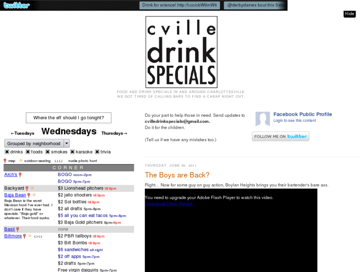 www.cvilledrinkspecials.com