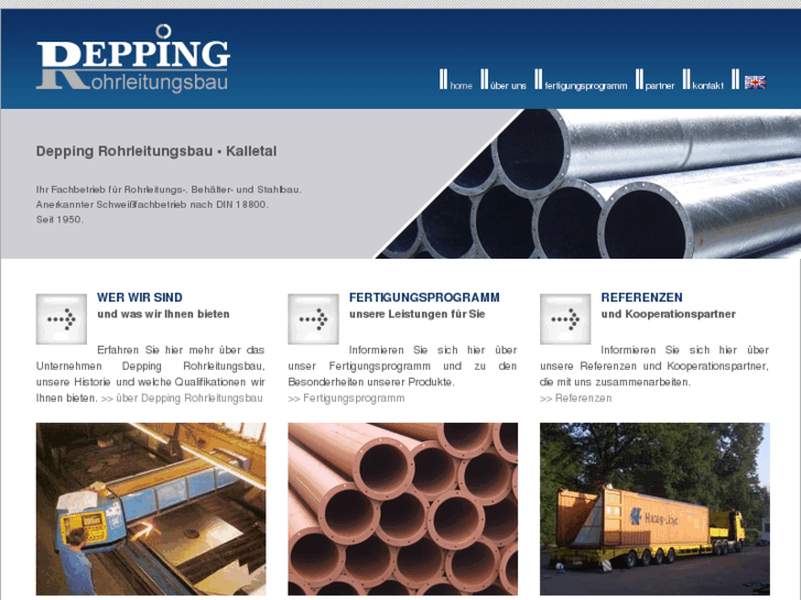 www.depping-rohrleitungsbau.com