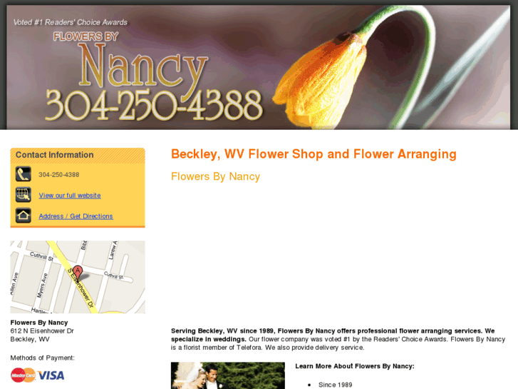 www.flowersbynancywv.com