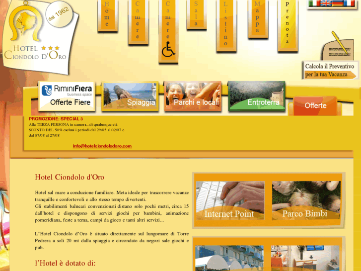 www.hotelciondolodoro.com