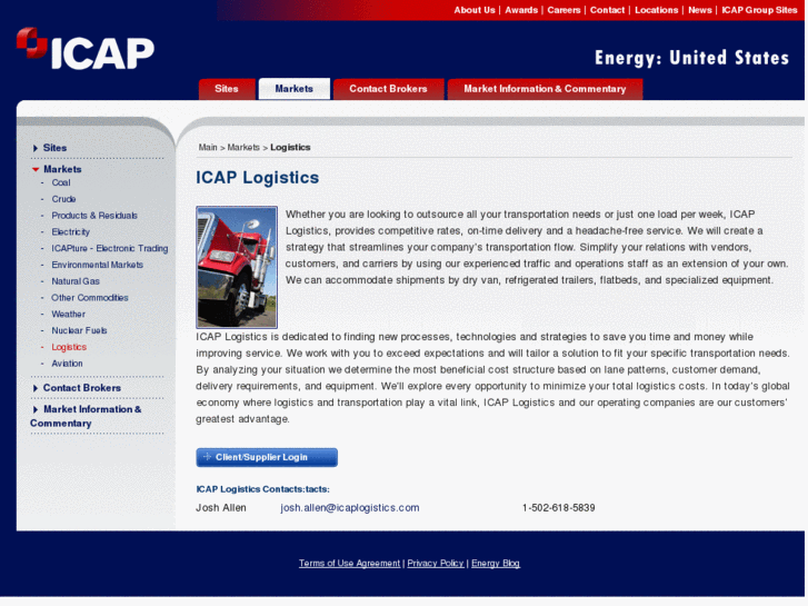 www.icaplogistics.com