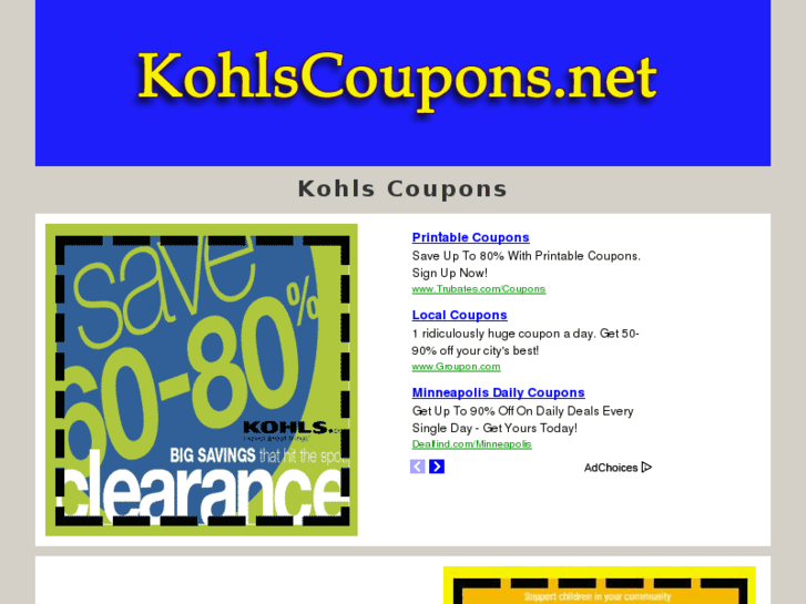 www.kohlscoupons.net