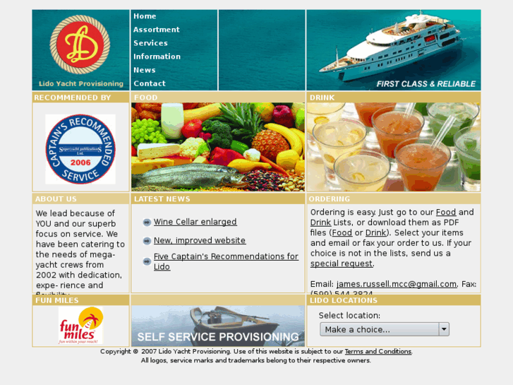 www.lidoyachtprovisioning.com
