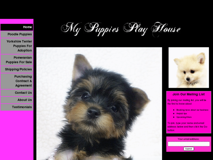 www.mypuppiesplayhouse.com