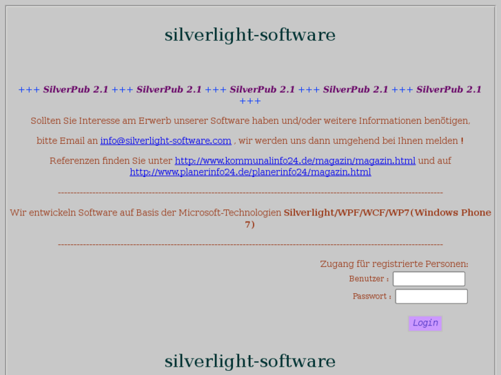 www.silverlight-software.com